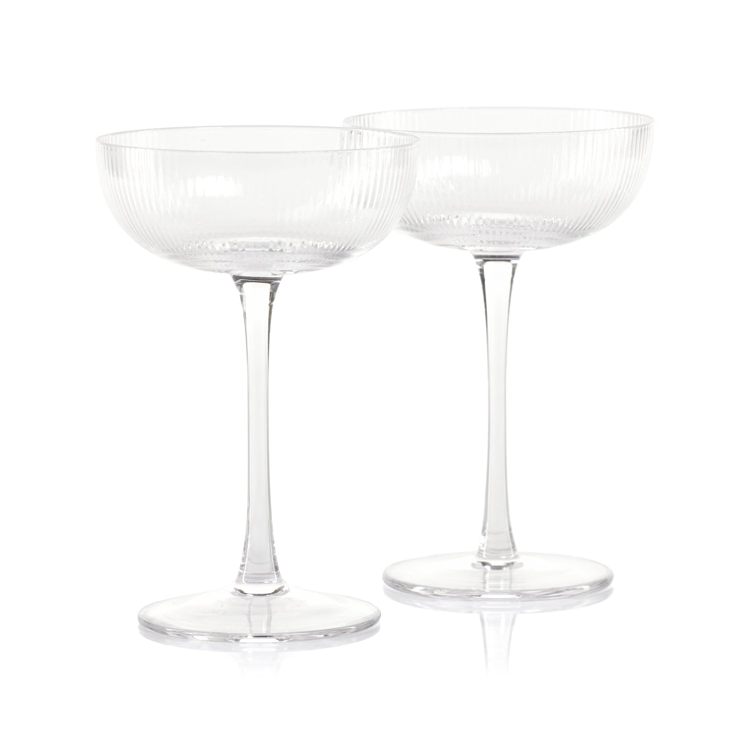 Optic Design Martini Glass Set Of 4