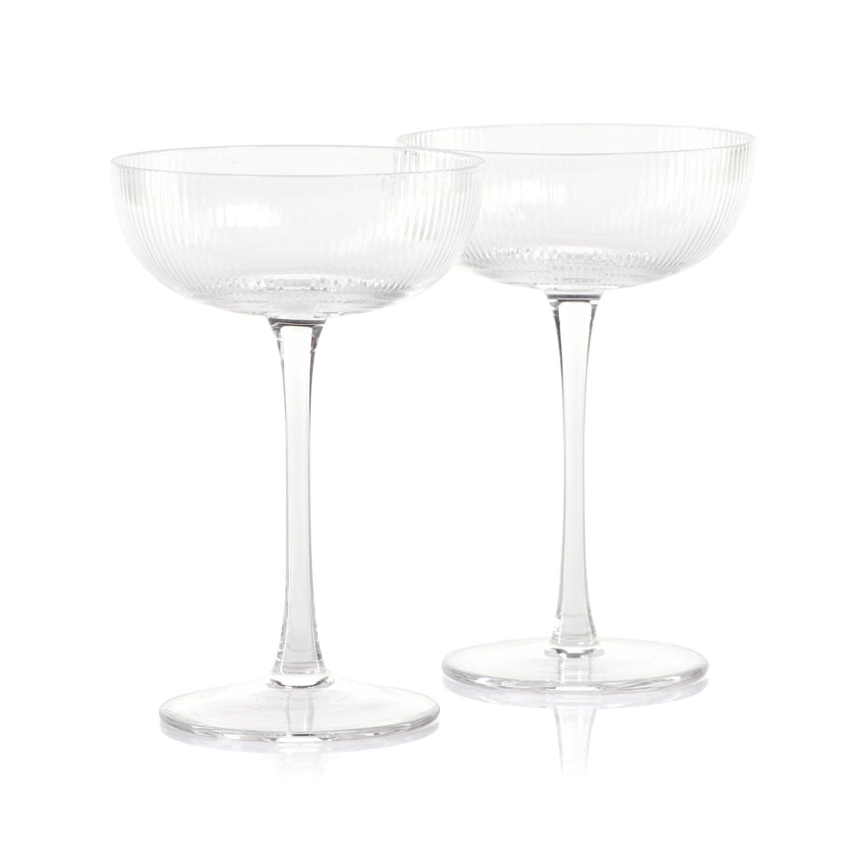 Optic Design Martini Glass Set Of 4