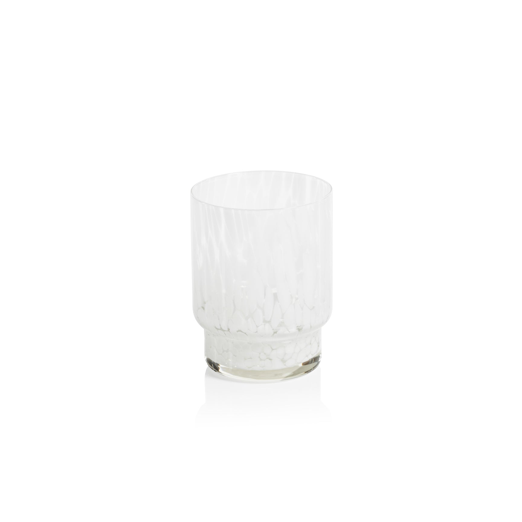 Amalfi Tortoise Glassware - White -Tumbler Set of 6