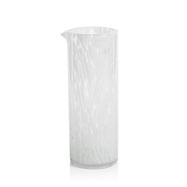 Amalfi Tortoise Glassware - White - Pitcher