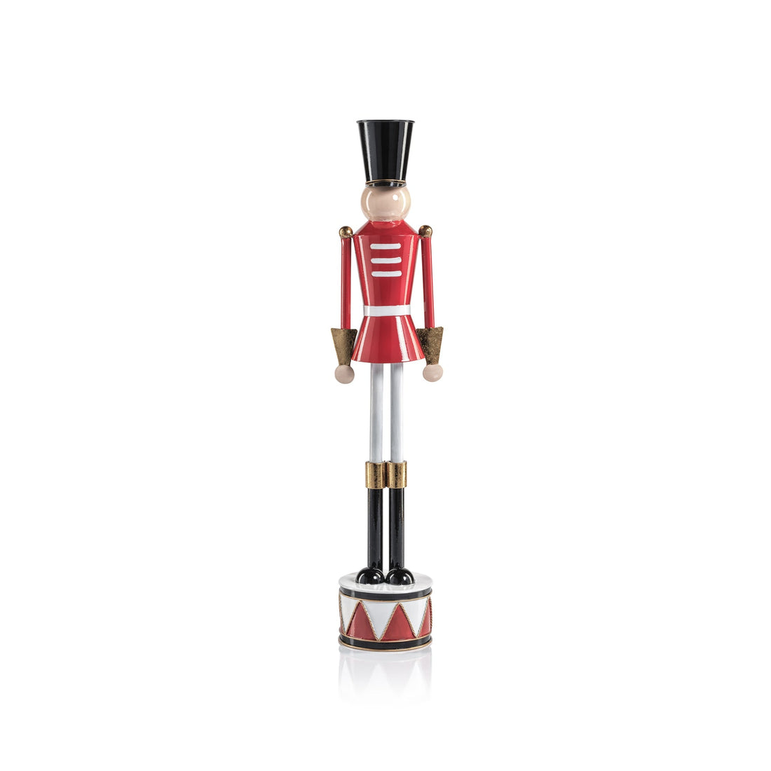 Metal Festive Decorative Soldier - Medium