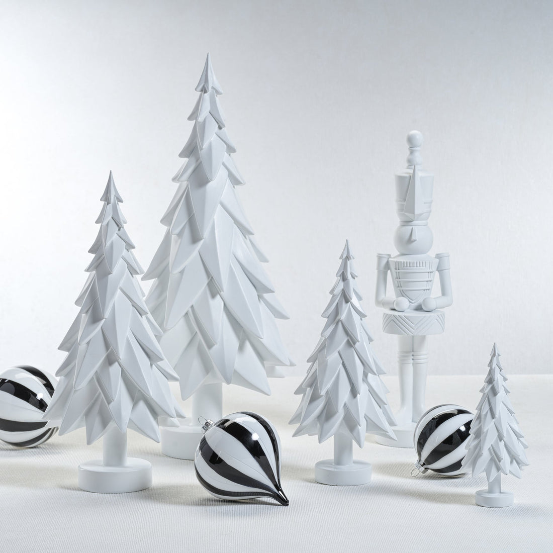 Matt White Decorative Tree - 13.75 in