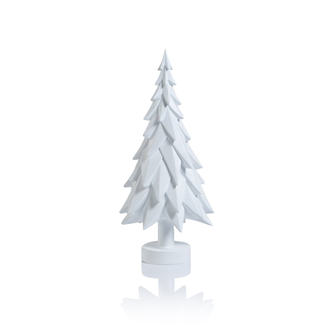 Matt White Decorative Tree - 13.75 in