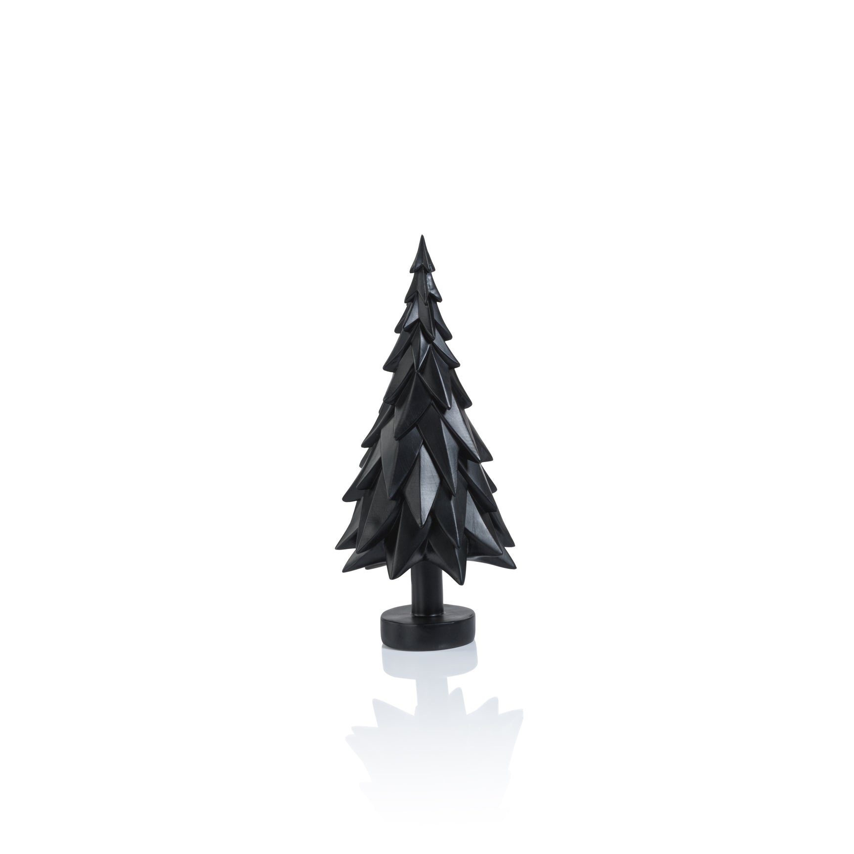 Matt Black Decorative Tree - 10.5 in