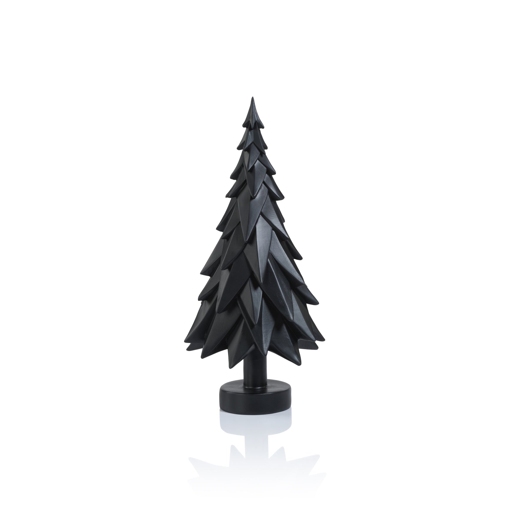 Matt Black Decorative Tree - 13.75 in