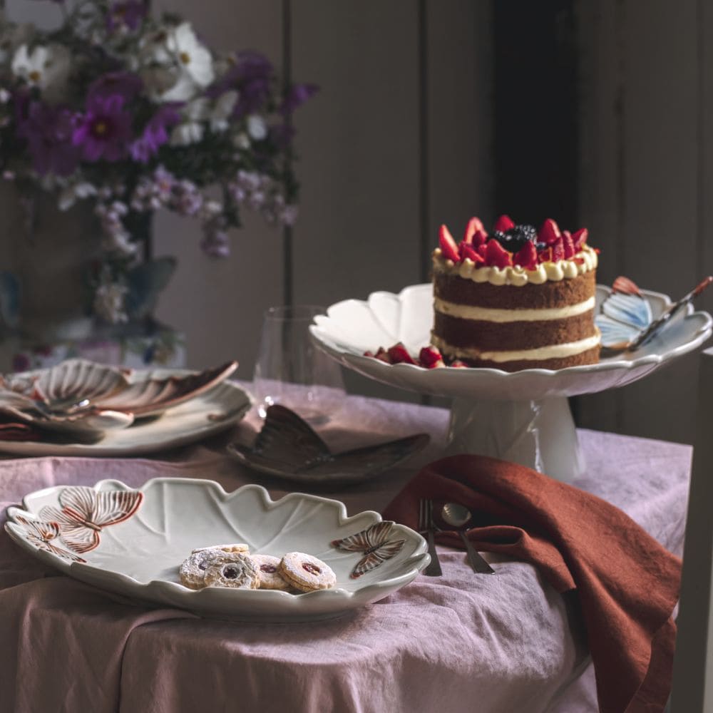 Cloudy Butterflies Platter