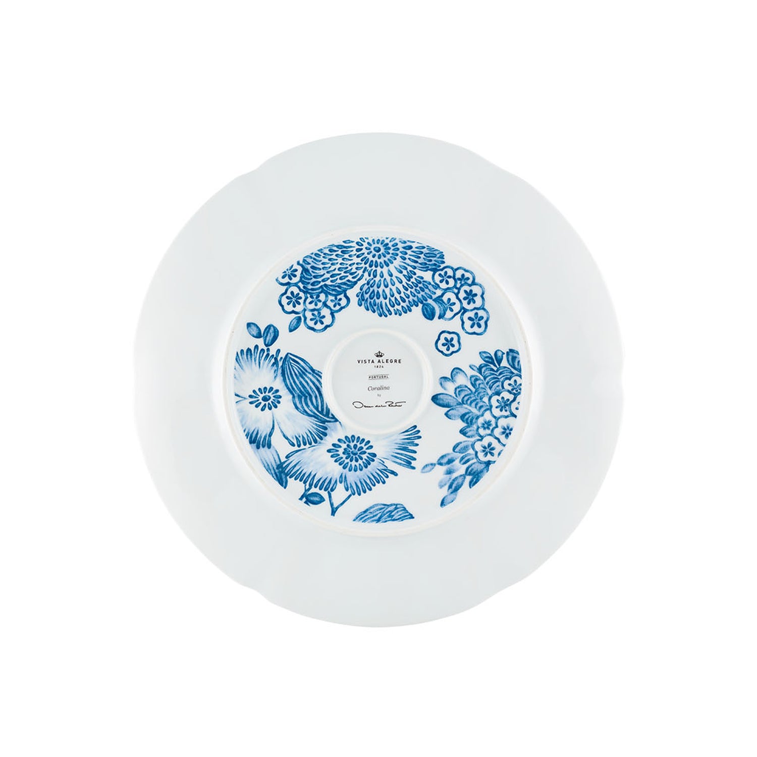 Coralina Blue Dinner Plate