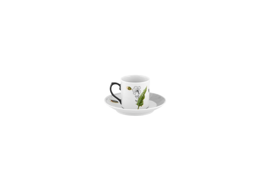 Petites Histoires Set Of 2 Coffee Cup &amp; Saucer