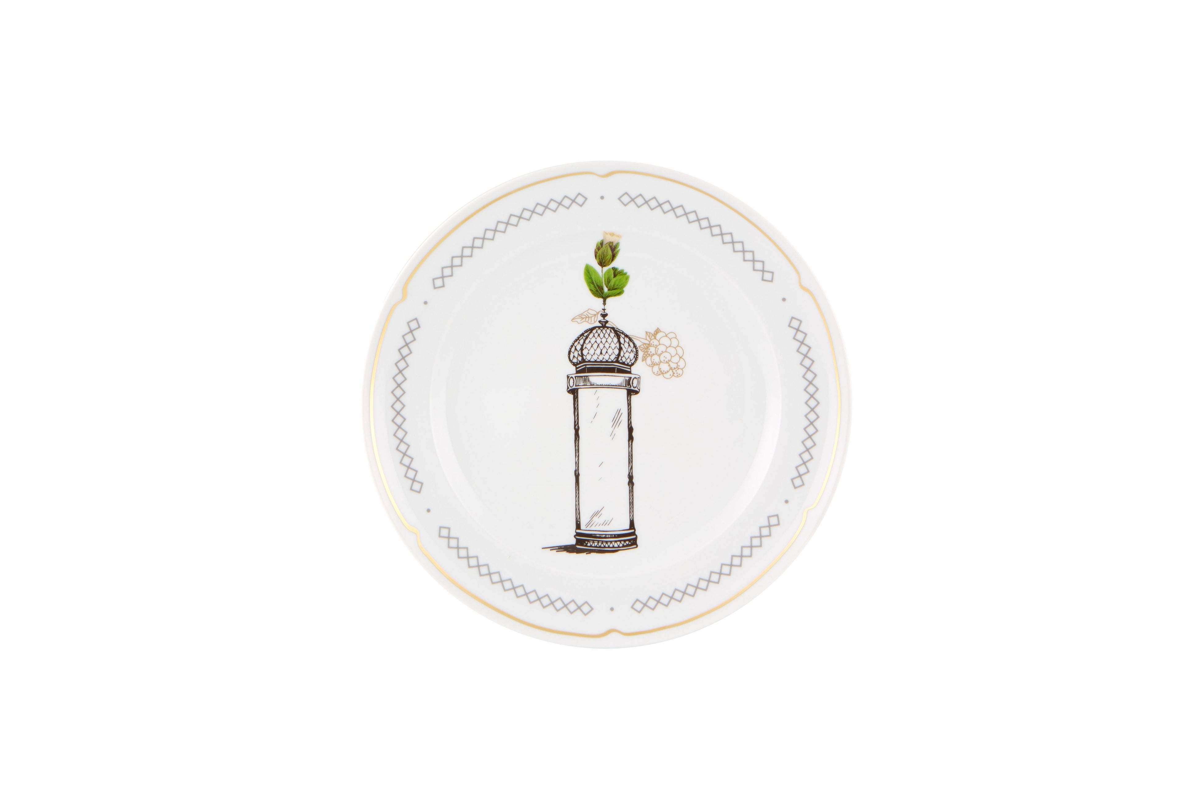 Petites Histoires Set of 4 Dessert Plates