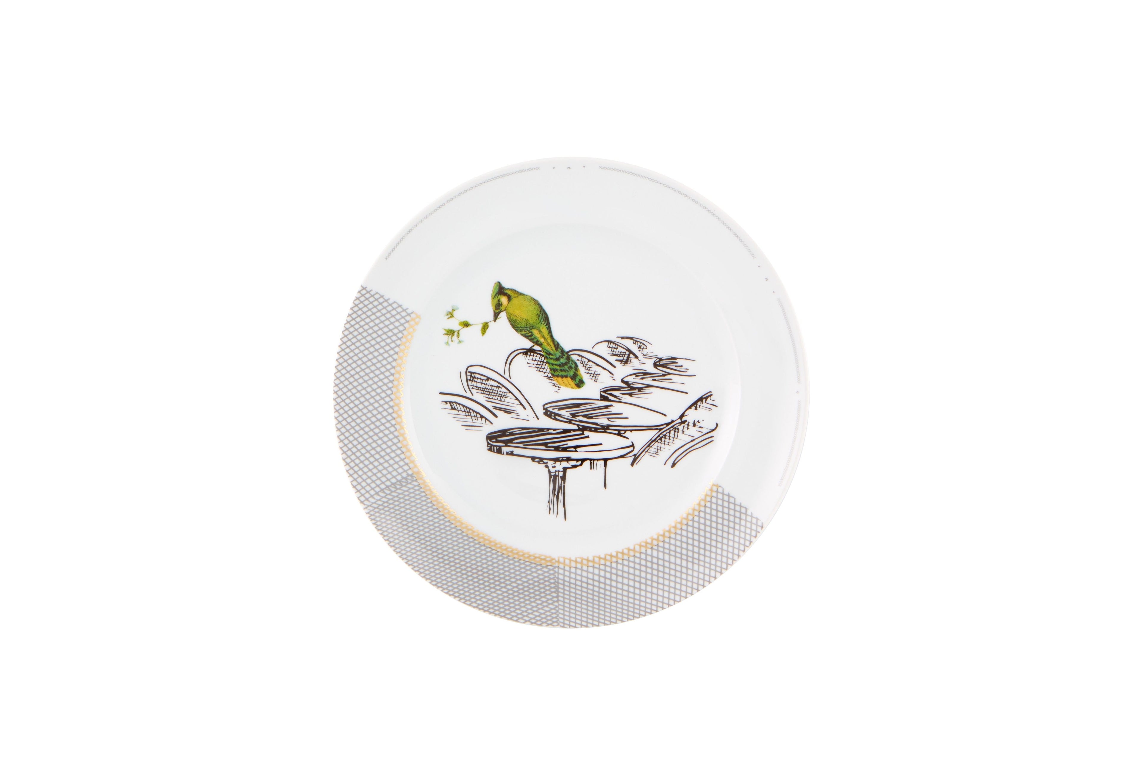 Petites Histoires Set of 4 Dessert Plates