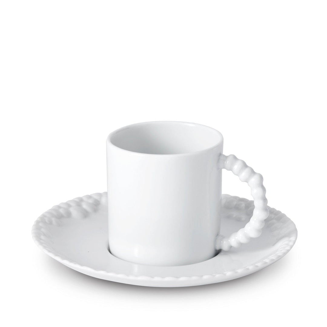 Haas Mojave Espresso Cup + Saucer - White