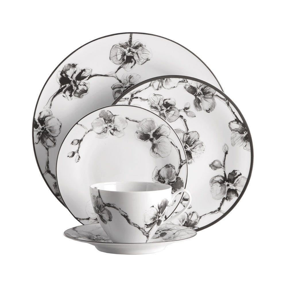 Black Orchid Dinnerware