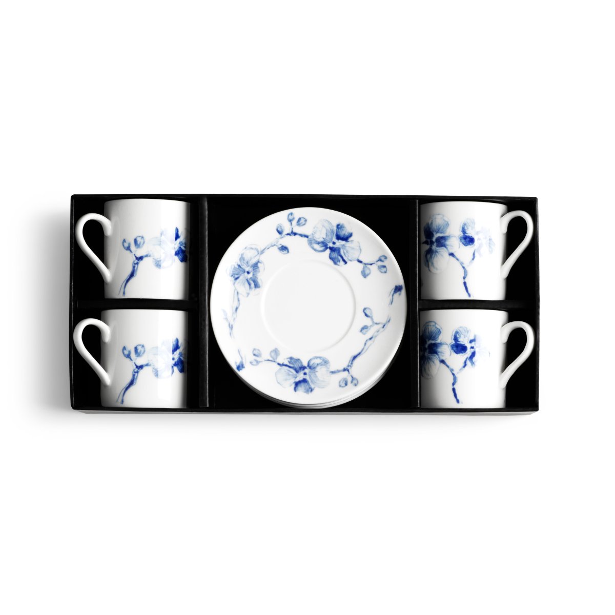 Blue Orchid Demitasse - Set