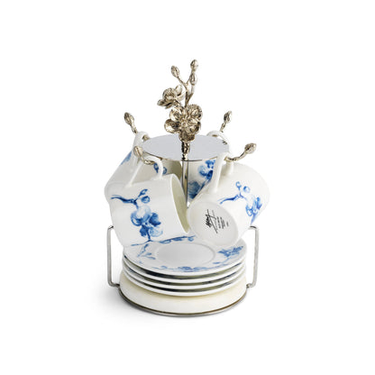 Blue Orchid Demitasse - Set