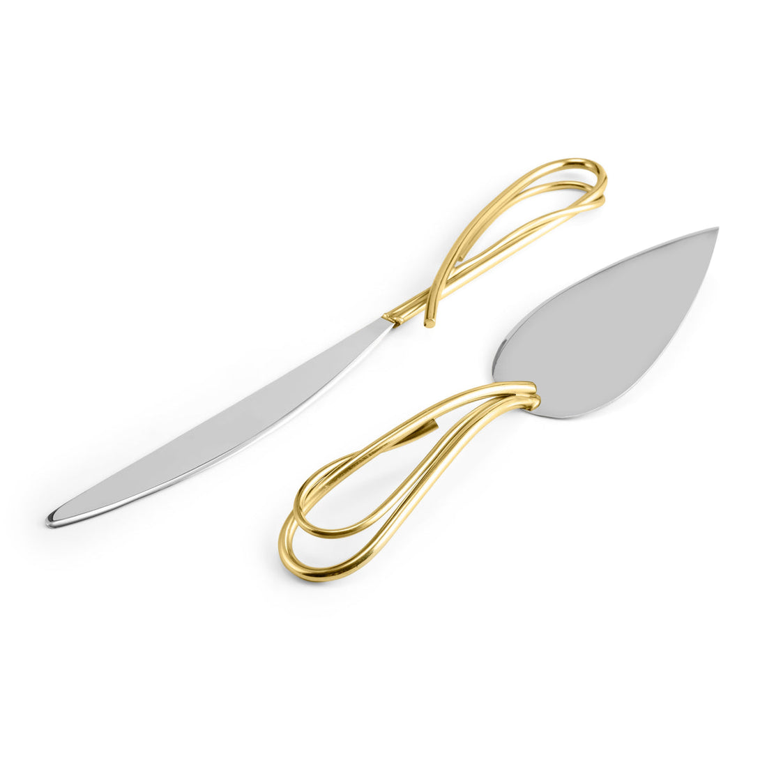 Calla Lily Cake Knife &amp; Server Set