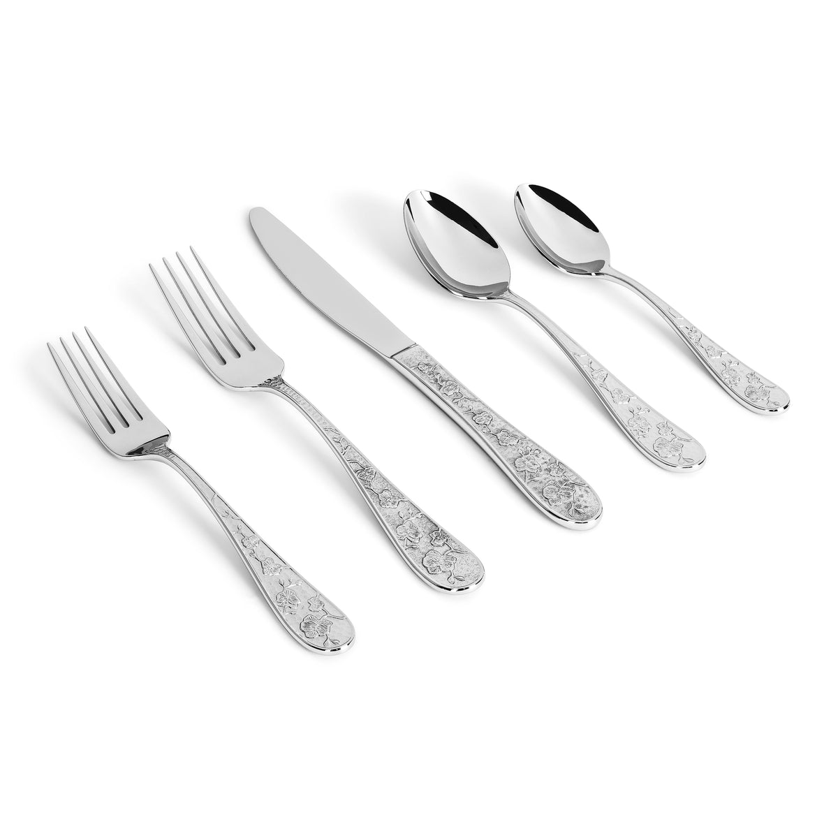 Orchid Flatware - Silver