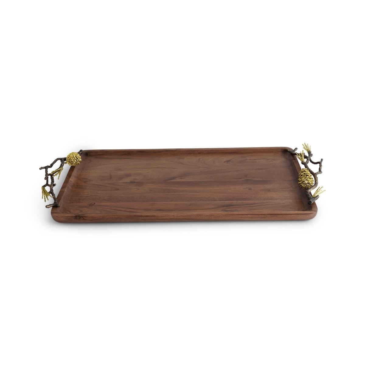 Pine Cone Medium Wood Tray