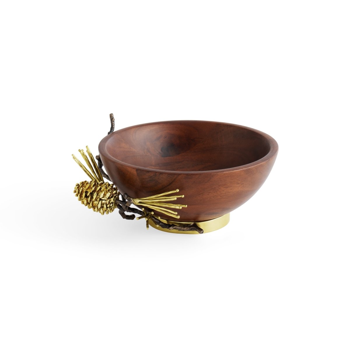 Pine Cone Wood Small Bowl