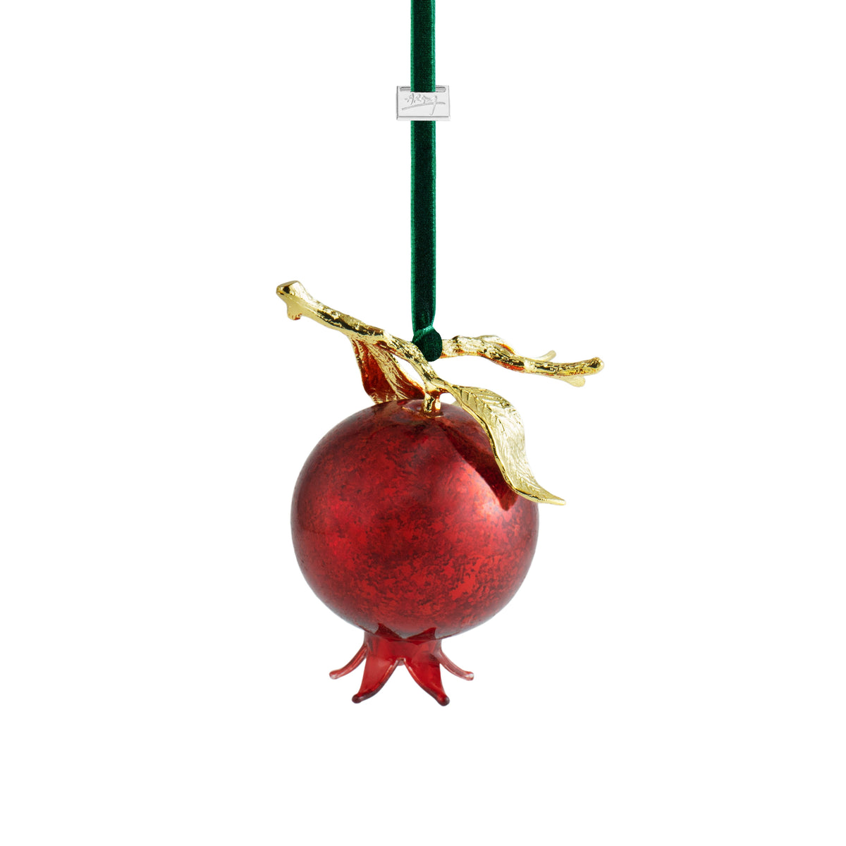 Pomegranate Glass Ornament