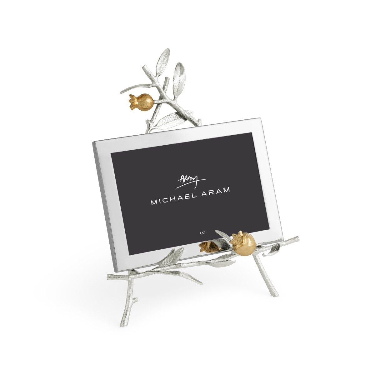 Pomegranate Silver &amp; Gold Easel Frame