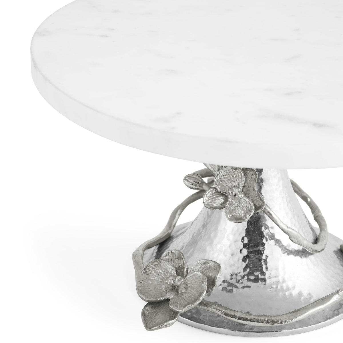 White Orchid Cake Stand