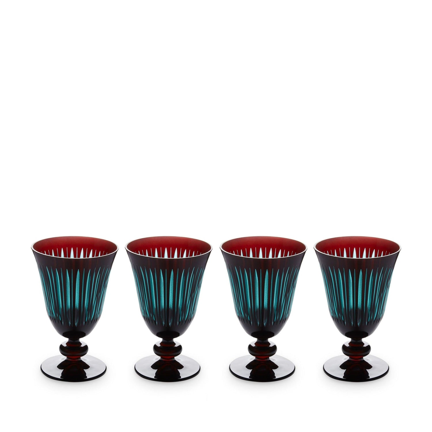 Prism Wine Glasses - Bordeaux (Set of 4)