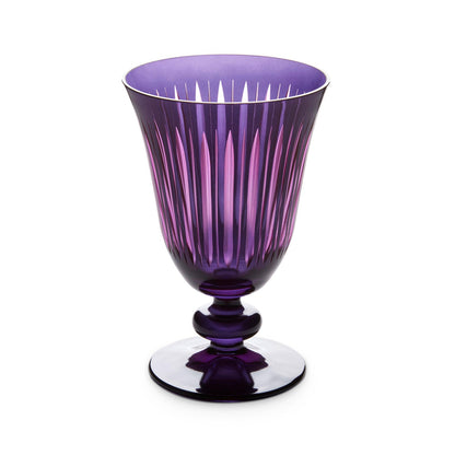 Prism Wine Glasses - Purple (Set of 4)