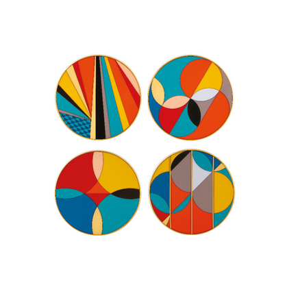 Futurismo Set Of 4 Coasters