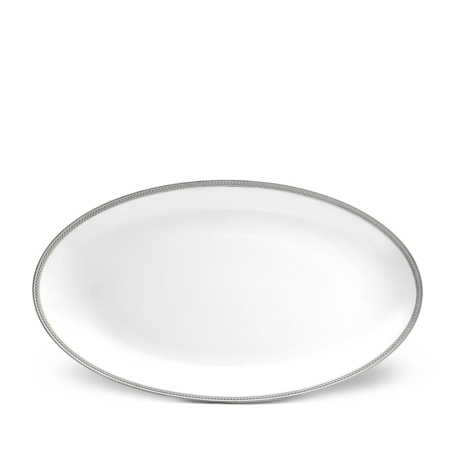 Soie Tressée Oval Platter - Large