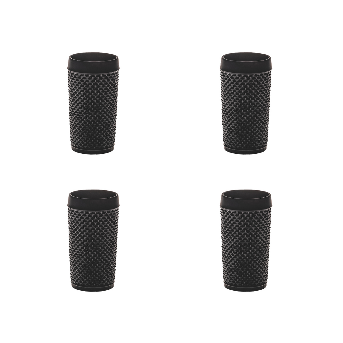 BICOS SET OF 4 HIGHBALL BLACK