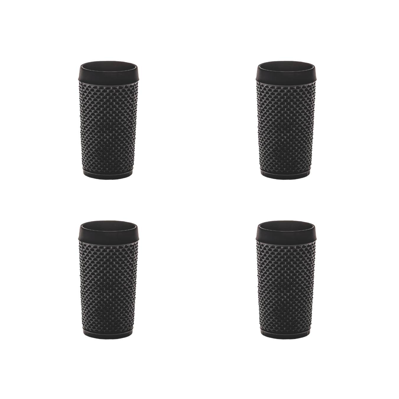 BICOS SET OF 4 HIGHBALL BLACK