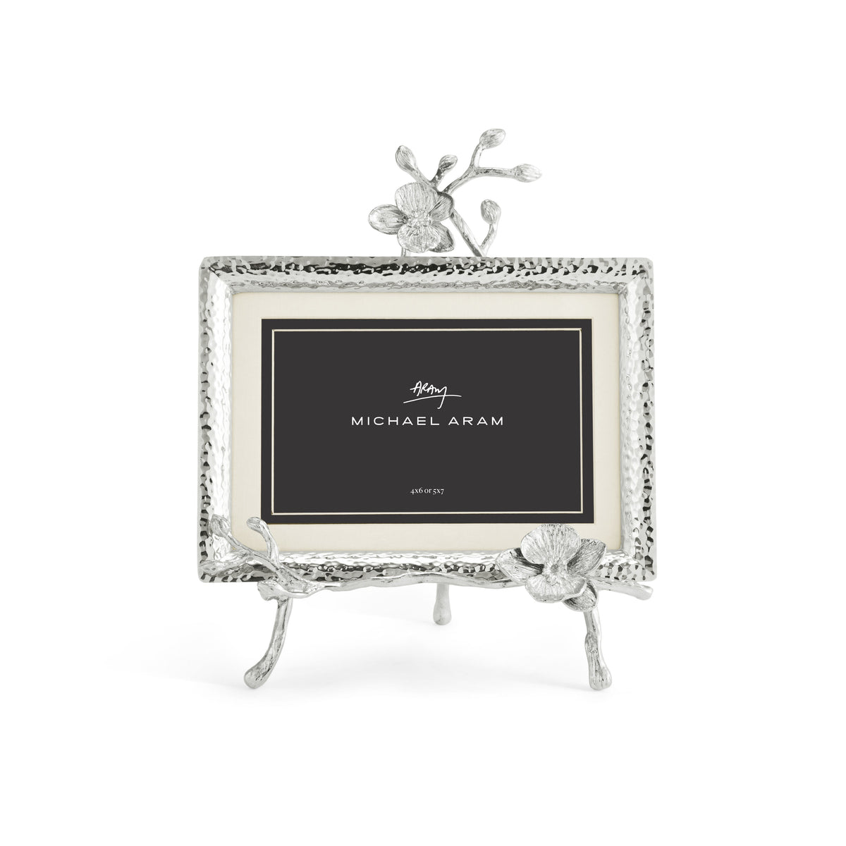 White Orchid Easel Frame