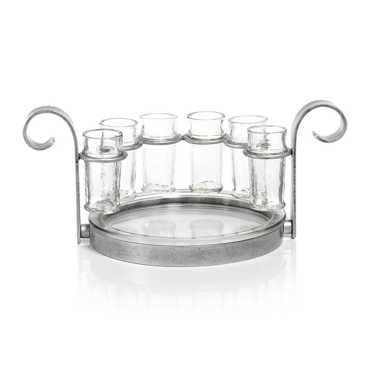 Cabo Six Shot Tequila Set - Silver