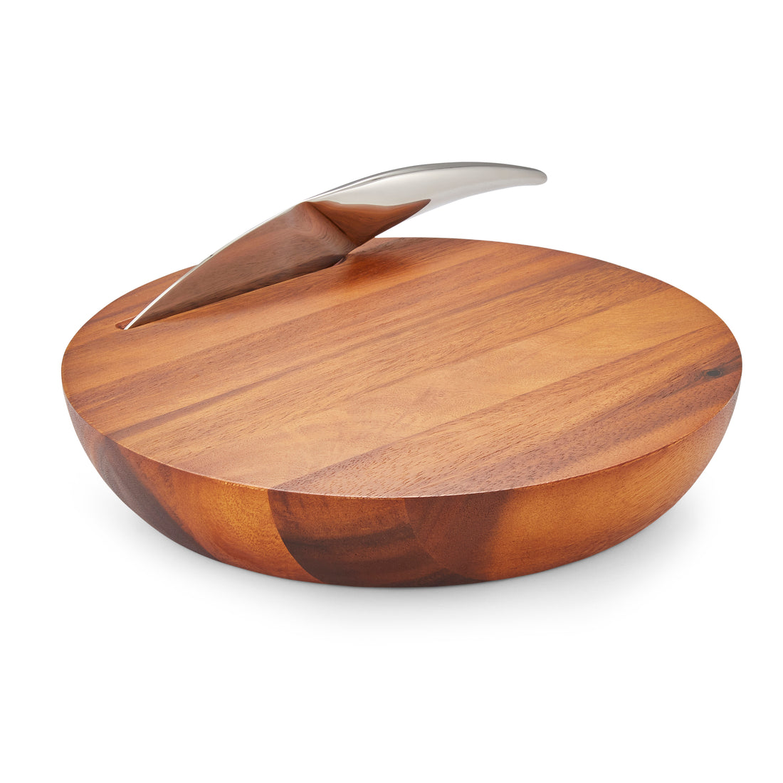 Nambe Harmony Cheese Board w/ Knife