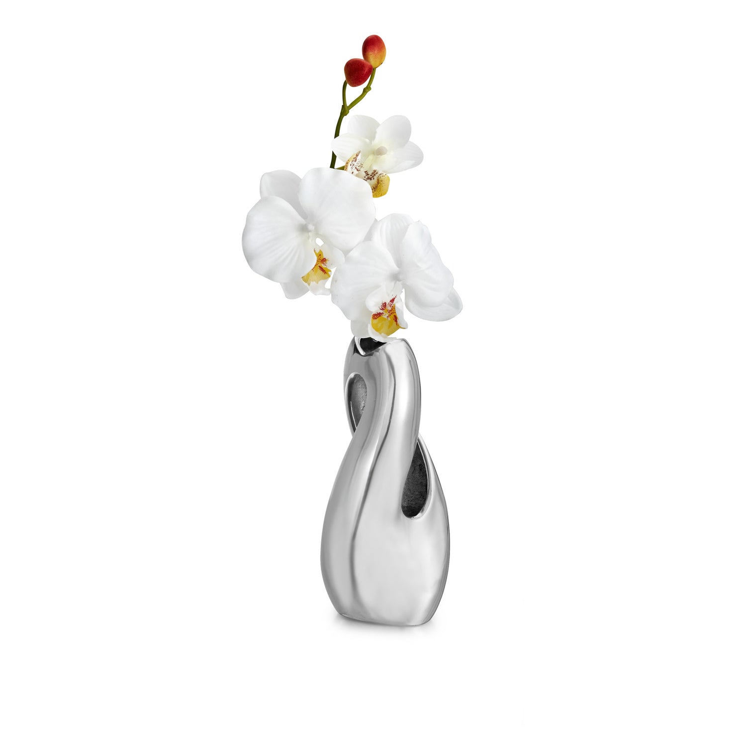 Pebble Twist Bud Vase