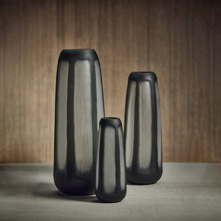 Alexandra Hand Cut Glass Vase - Medium