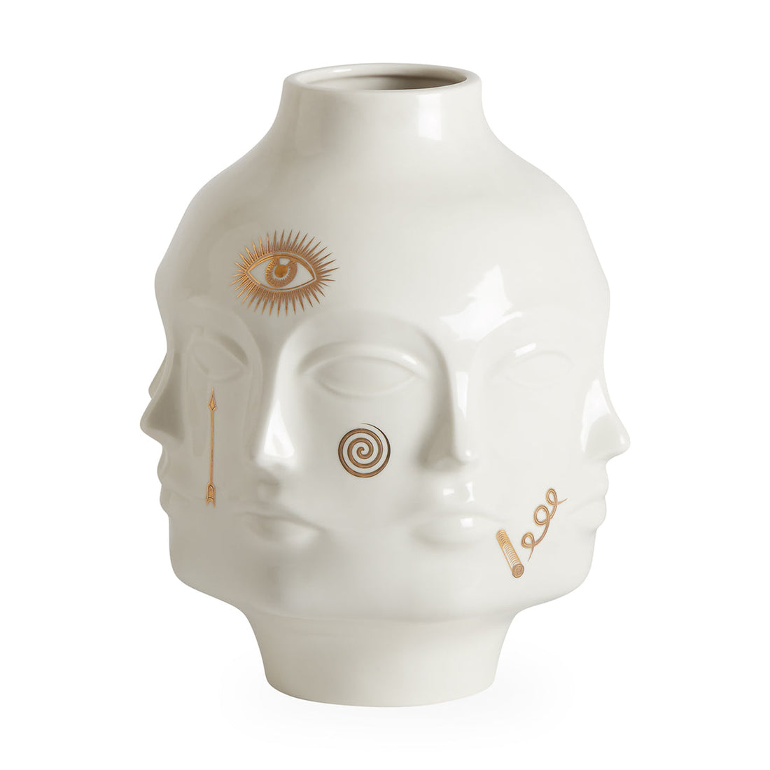 GILDED LARGE DORA MAAR VASE