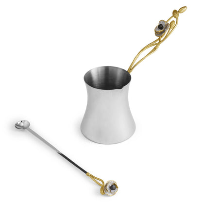 Anemone Coffee Pot w/ Spoon