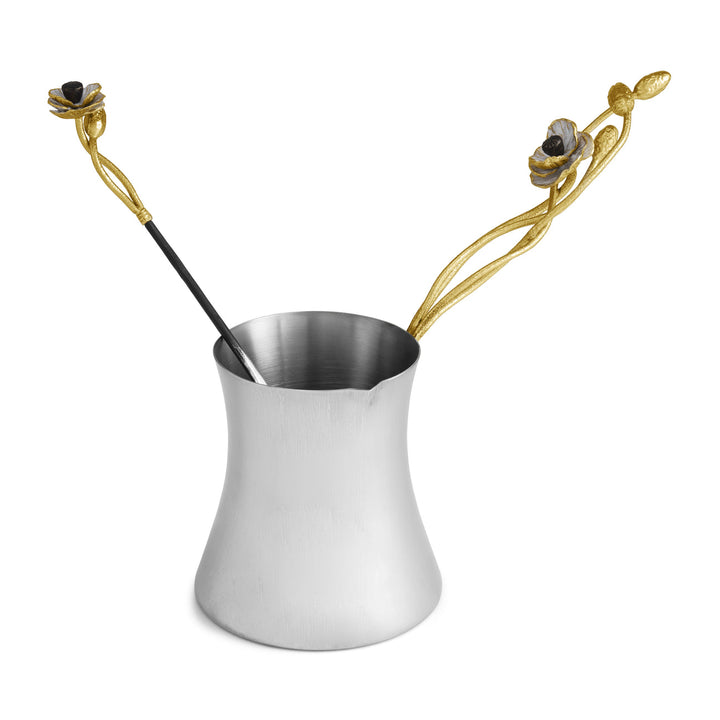 Anemone Coffee Pot w/ Spoon