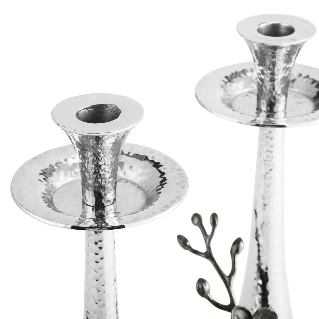 Black Orchid Candleholders