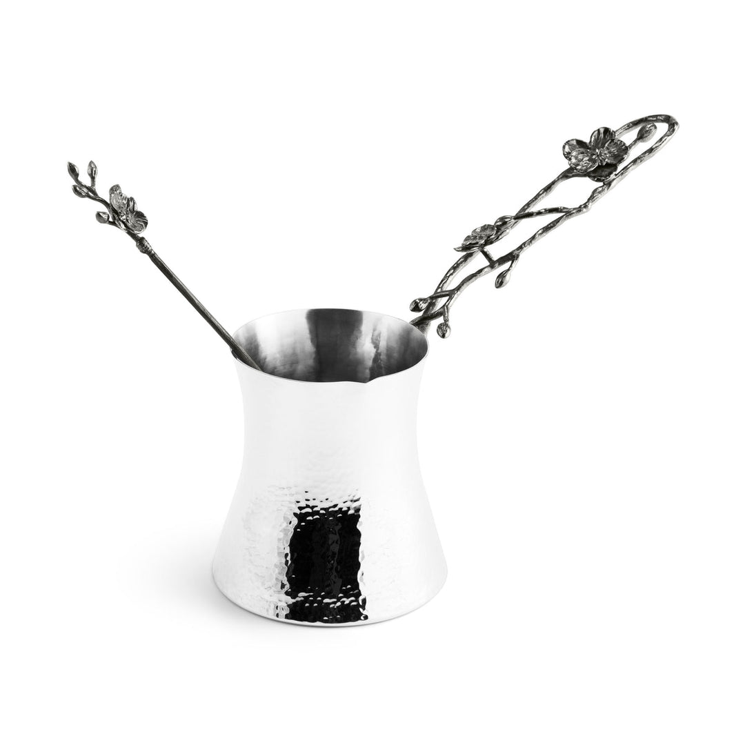 Black Orchid Large Coffee Pot w/ Spoon