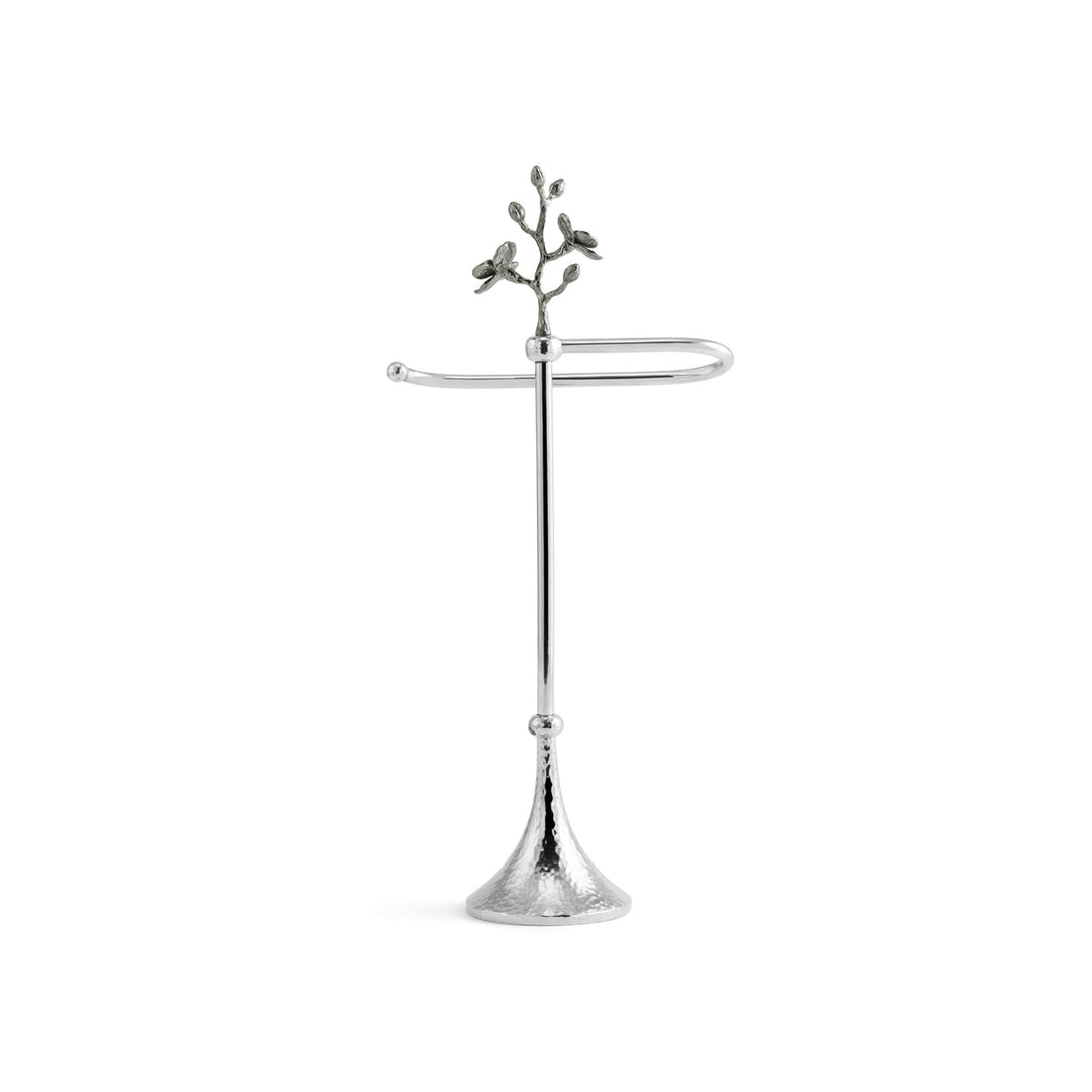 Black Orchid Fingertip  Stand w/ Towel