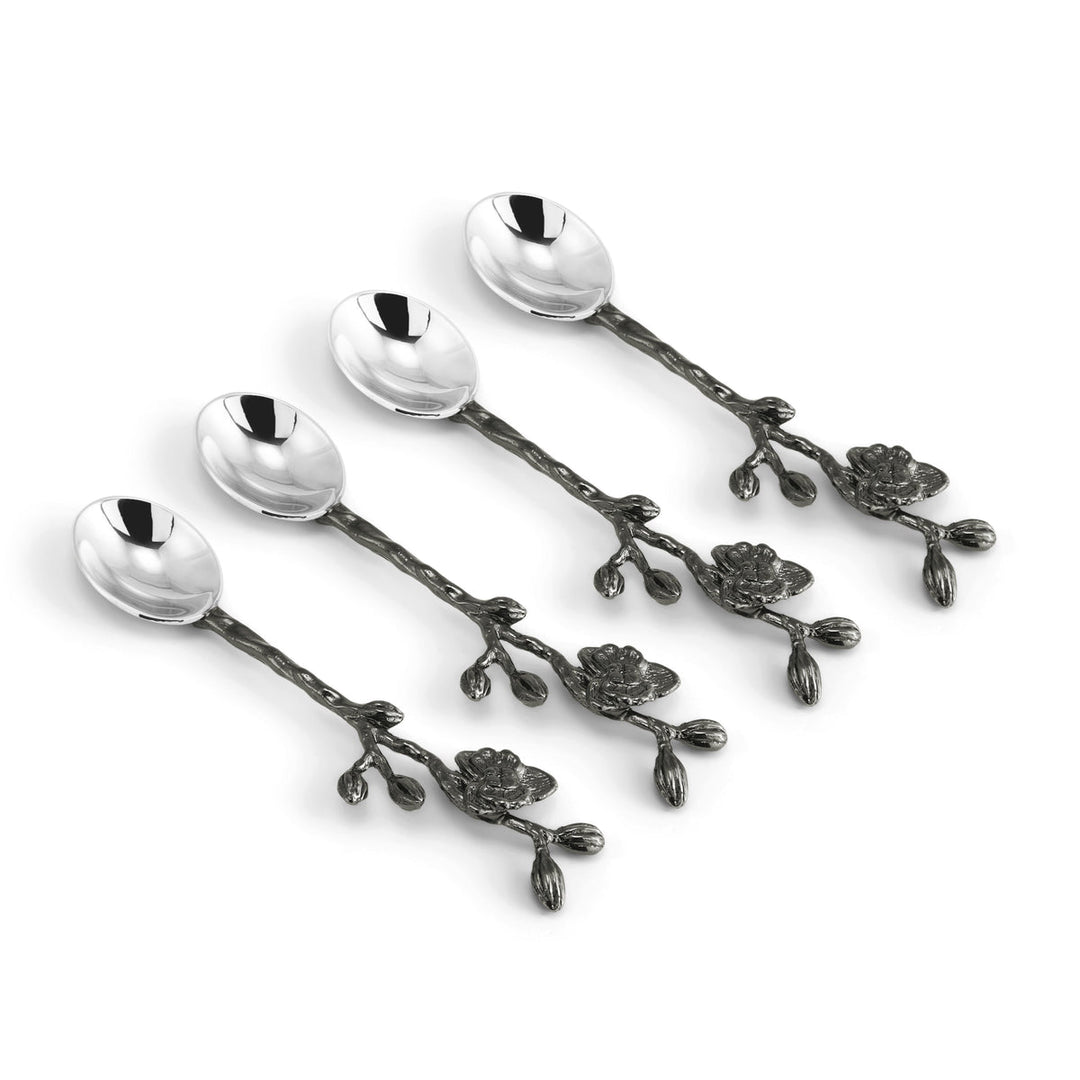 Black Orchid Hor D'oeuvres Set - Spoons
