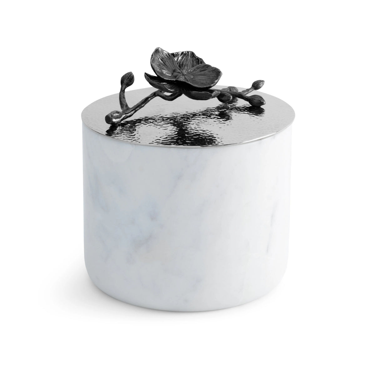 Black Orchid Marble Candle - LG