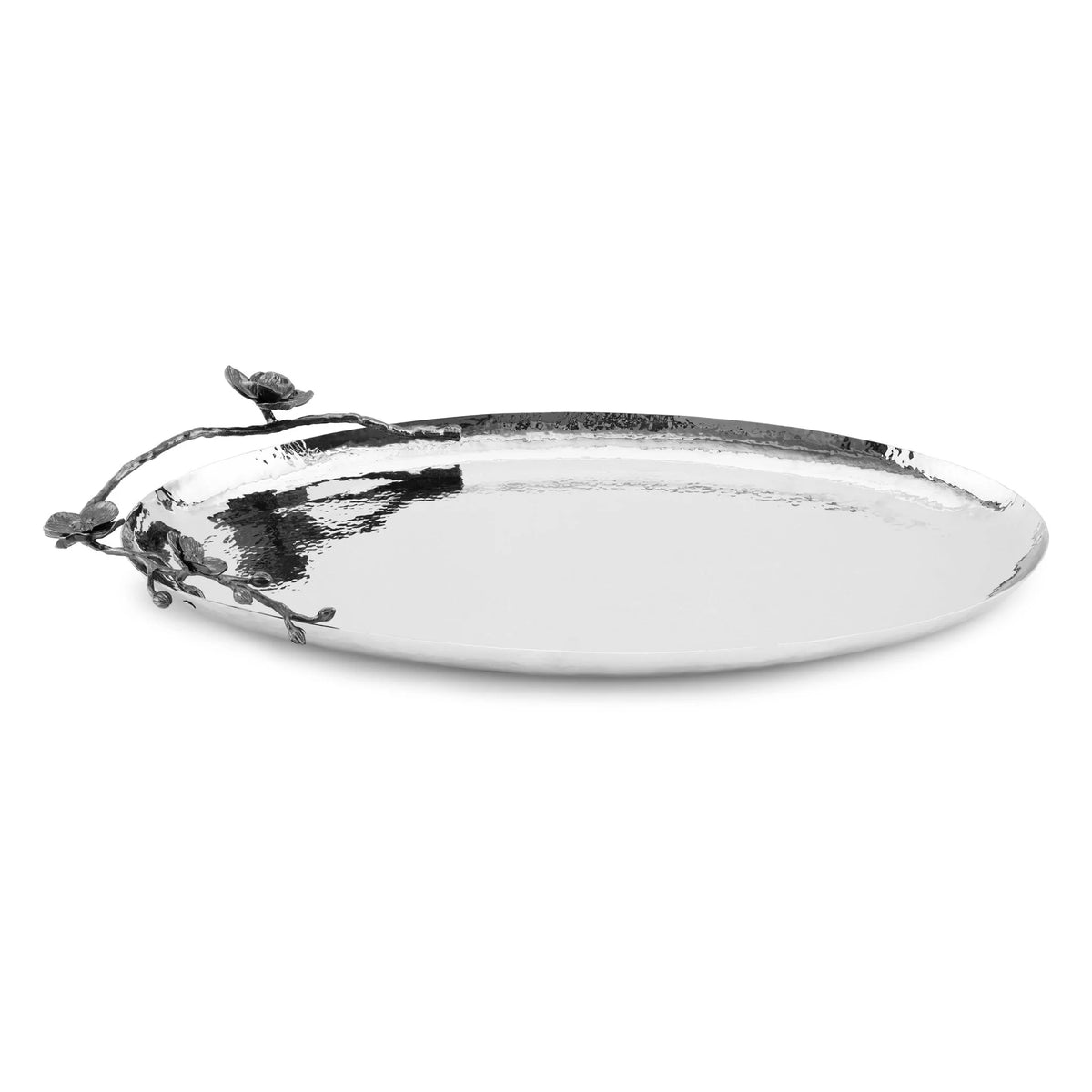 Black Orchid Oval Platter - Medium