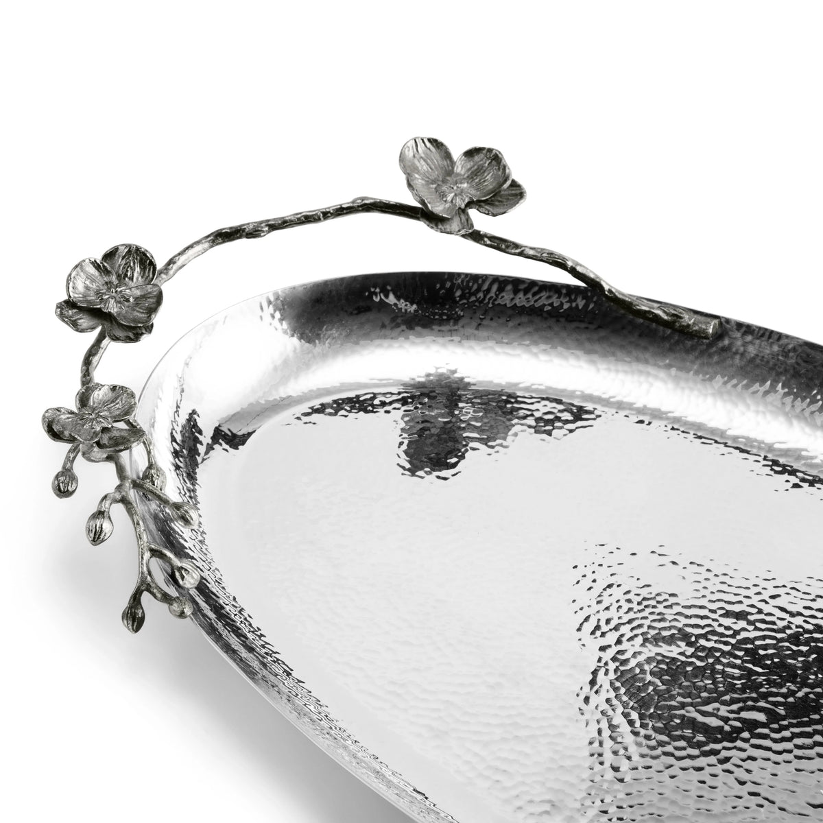 Black Orchid Oval Platter - Medium
