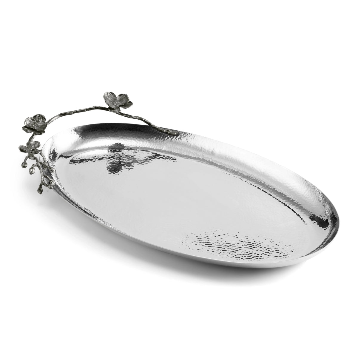 Black Orchid Oval Platter - Medium