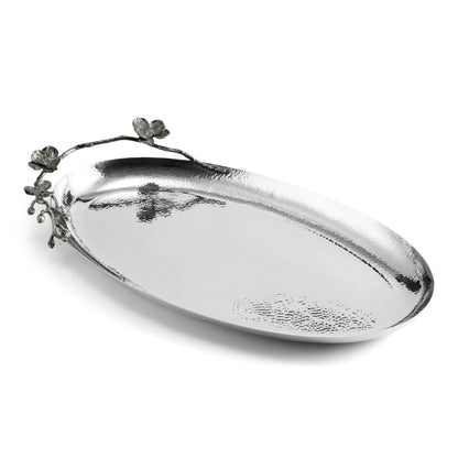 Black Orchid Oval Platter - Medium