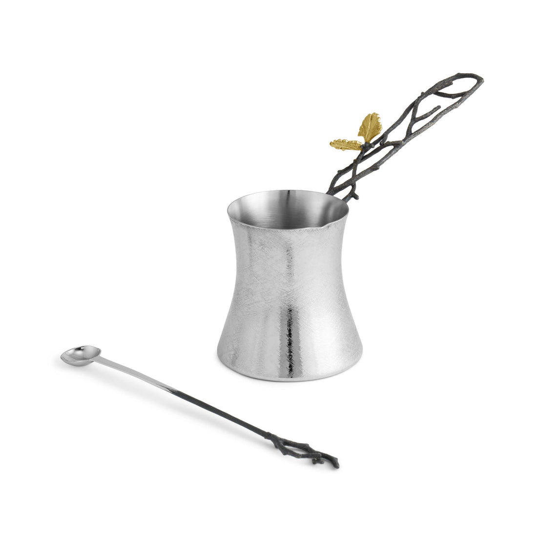 Butterfly Ginkgo Coffee Pot w/ Spoon - Large