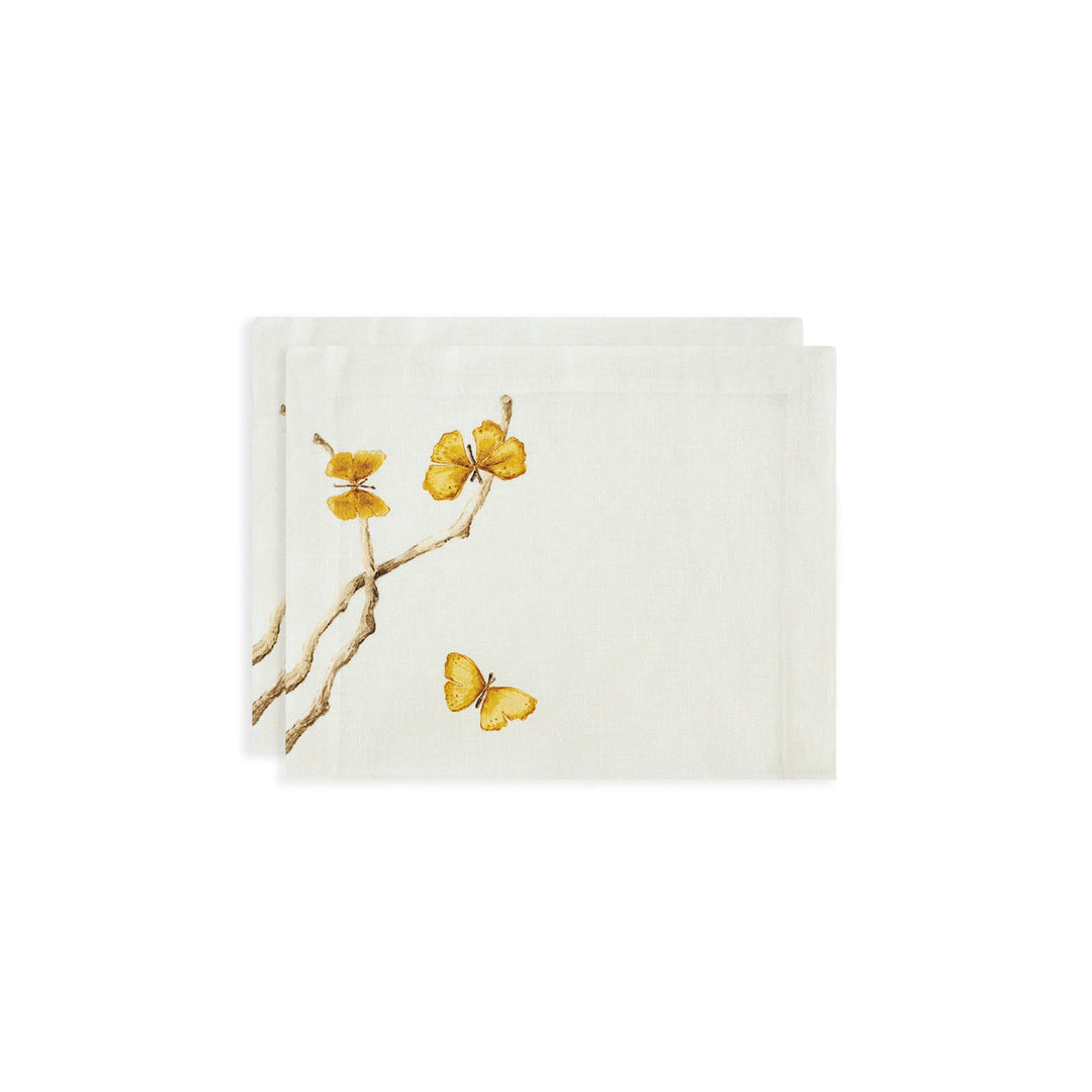 Butterfly Ginkgo Fingertip Towel Set